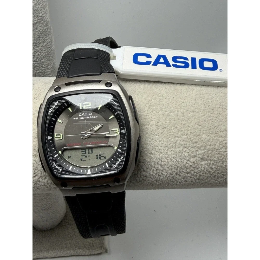 Casio AW-81 Mens Watch Telememo 30 38MM 8.5